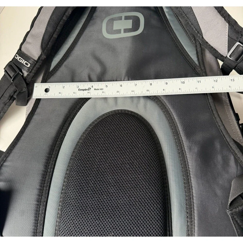OGIO Backpack Gray Black Corona Light Laptop Travel School Hiking Tech Backpack